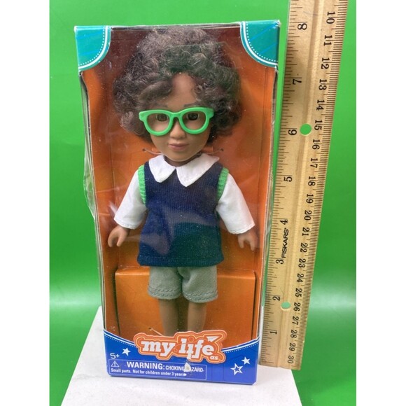 NEW My Life As Mini School Girl Doll 7" Tall ETHNIC AFRICAN AMERICAN - Picture 7 of 7
